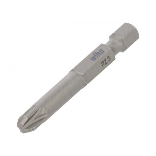 33708; Screwdriver bit; Pozidriv®; PZ3; Overall len: 50mm; WIHA