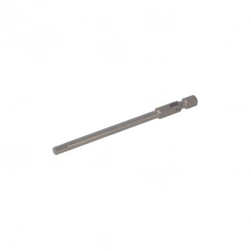 39181; Screwdriver bit; Allen hex key; HEX 4mm; Overall len: 90mm; WIHA