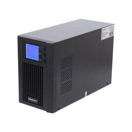 53042; Power supply: UPS; 345x145x220mm; 800W; 1kVA; No.of out.sockets: 6; QOLTEC