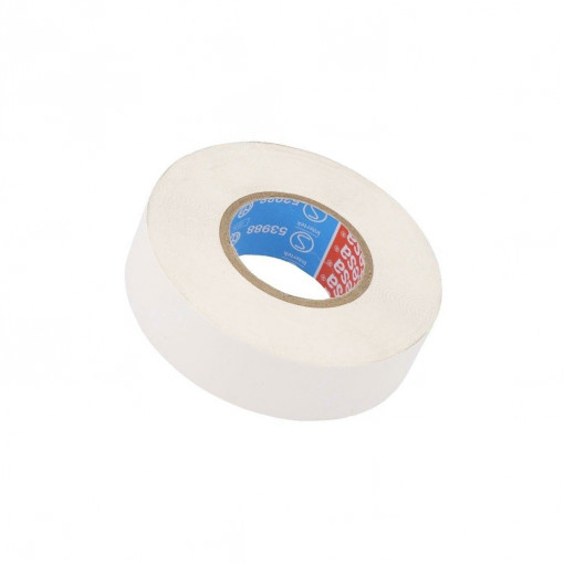 53988-00065-00; Electrically insulated tape; PVC; W: 15mm; L: 10m; white; TESA 53988-00065-00; Electrically insulated tape; PVC; W: 15mm; L: 10m; white; TESA