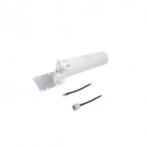 57014; Antenna; white; N,SMA; 50W; 50Ω; f: 600÷2700MHz; 3m; 30dBi; -45÷80°C; QOLTEC