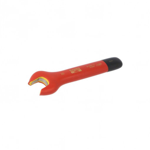6MV-20; Key; insulated,spanner; 20mm; IEC 60900,VDE; tool steel; 180mm; BAHCO