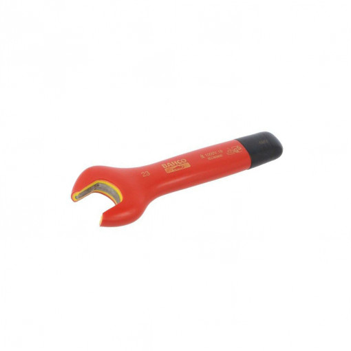 6MV-23; Key; insulated,spanner; 23mm; IEC 60900,VDE; tool steel; 203mm; BAHCO