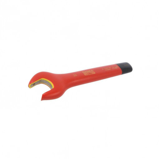 6MV-30; Key; insulated,spanner; 30mm; IEC 60900,VDE; tool steel; 240mm; BAHCO