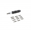 7865; Kit: screwdriver bits; Pcs: 15; Phillips,Allen hex key,slot; BAHCO
