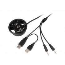 93894; Hub USB; USB 1.1,USB 2.0; black; Number of ports: 3; 480Mbps; Goobay 93894; Hub USB; USB 1.1,USB 2.0; black; Number of ports: 3; 480Mbps; Goobay