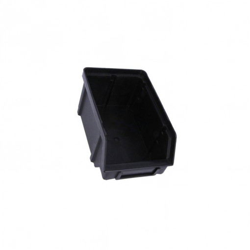 ; Bin; ESD; W: 77mm; H: 56mm; D: 119mm; Mat: polypropylene; black; ; Bin; ESD; W: 77mm; H: 56mm; D: 119mm; Mat: polypropylene; black;