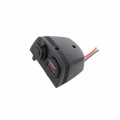A13-144DA251BHD-BB3; Ammeter; car lighter socket x1; Sup.volt: 7÷33VDC; black; red; SCI A13-144DA251BHD-BB3; Ammeter; car lighter socket x1; Sup.volt: 7÷33VDC; black; red; SCI