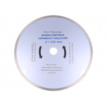 BC230; Cutting wheel; Ø: 230mm; Øhole: 22mm; Application: for granite; MEDID