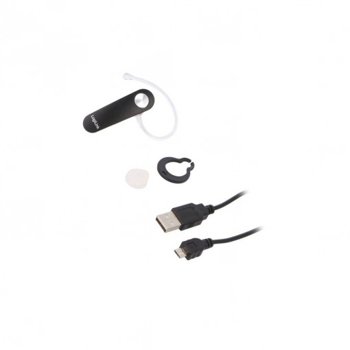 BT0046; Bluetooth headphones with microphone; black; 10m; LOGILINK