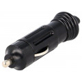; Cigarette lighter plug; 5A; Sup.volt: 12÷24VDC; 4CARMEDIA