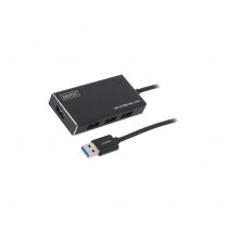 DA-70240-1; Hub USB; USB 3.0; PnP; black; Number of ports: 4; 5Gbps; DIGITUS