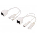 DN-95001; Passive PoE cable kit; PoE (PoE); white; DIGITUS