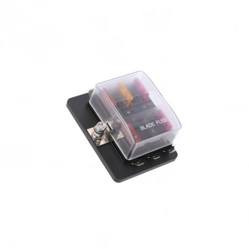 ; Power splitter; automotive ATO; fuses x6,housing; 4CARMEDIA