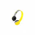 HS0030; Headphones with microphone; yellow; Jack 3,5mm; 20÷20000Hz; 32Ω; LOGILINK