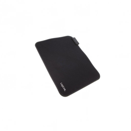 ID0183; Mouse pad; black; Features: with LED; 350x260mm; LOGILINK