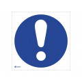 IM/001/C/P; Safety sign; regulatory; Mat: PVC; W: 200mm; H: 200mm; ANRO IM/001/C/P; Safety sign; regulatory; Mat: PVC; W: 200mm; H: 200mm; ANRO
