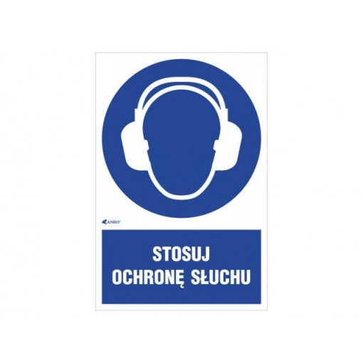 IM/003/1/C1/F; Safety sign; regulatory; Mat: self-adhesive folie; W: 200mm; ANRO