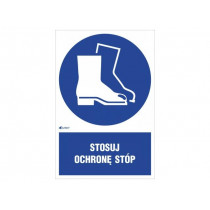 IM/008/1/C1/F; Safety sign; regulatory; Mat: self-adhesive folie; W: 200mm; ANRO