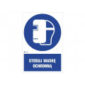 IM/019/1/C1/F; Safety sign; regulatory; Mat: self-adhesive folie; W: 200mm; ANRO