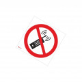 IP/013/C/P; Safety sign; prohibitory; Mat: PVC; W: 200mm; H: 200mm; ANRO