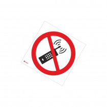 IP/013/C/P; Safety sign; prohibitory; Mat: PVC; W: 200mm; H: 200mm; ANRO