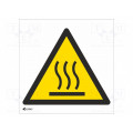 IW/017/C/P; Safety sign; warning; Mat: PVC; W: 200mm; H: 200mm; ANRO