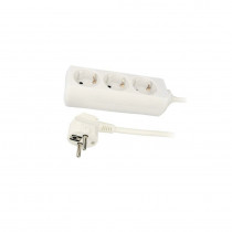 LPS205; Plug socket strip: protective; Sockets: 3; 230VAC; 16A; 1.4m; IP20; LOGILINK
