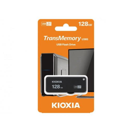 LU365K128GG4; Pendrive; USB 3.0; 128GB; USB A; YAMABIKO; Colour: black; KIOXIA LU365K128GG4; Pendrive; USB 3.0; 128GB; USB A; YAMABIKO; Colour: black; KIOXIA