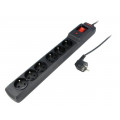 M6/15/CZ; Plug socket strip: protective; Sockets: 6; 250VAC; 10A; ARMAC
