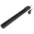 M9/15/CZ; Plug socket strip: protective; Sockets: 9; 250VAC; 10A; ARMAC