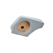 ; Car loudspeaker enclosure; MDF; gray melange; textil; 25l; 300mm; BASSER