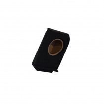 ; Car loudspeaker enclosure; MDF; black melange; textil; 8l; 200mm; BASSER