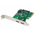 PC0080; PC extension card: PCI-Express; USB 3.0; PCI Express 3.0,PnP; LOGILINK