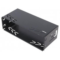 ; Car radio mounting half frame; Alpine; Colour: black; 4CARMEDIA