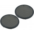 RAM-20.208/K-GY; Loudspeaker grille; Ford,Seat,VW; grey; 155mm; 4CARMEDIA