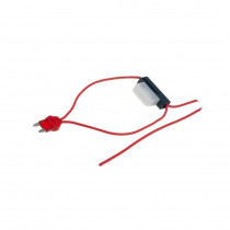 ; Splitter; automotive ATM; 8A; mini fuse x1; 0.75mm2; Colour: red; 4CARMEDIA
