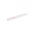 STS1060; Ruler; ESD; 300mm; colourless; STATICTEC STS1060; Ruler; ESD; 300mm; colourless; STATICTEC