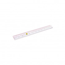STS1060; Ruler; ESD; 300mm; colourless; STATICTEC