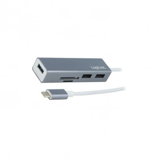 UA0305; Hub USB; USB 3.1; PnP and hot-plug; Number of ports: 3; 5Gbps; LOGILINK
