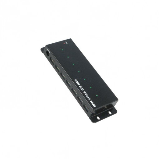 UA0317; Hub USB; USB 3.0,industrial; PnP,mounted on desktop; 5Gbps; LOGILINK