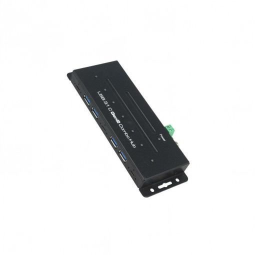 UA0319; Hub USB; USB 3.1,industrial; PnP,mounted on desktop; 10Gbps; LOGILINK