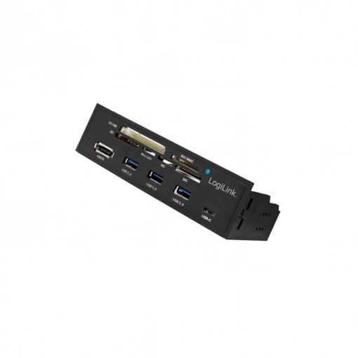 UA0341; Hub USB; USB 3.0; CF,M2,MS,SD,SD Micro,XD; LOGILINK